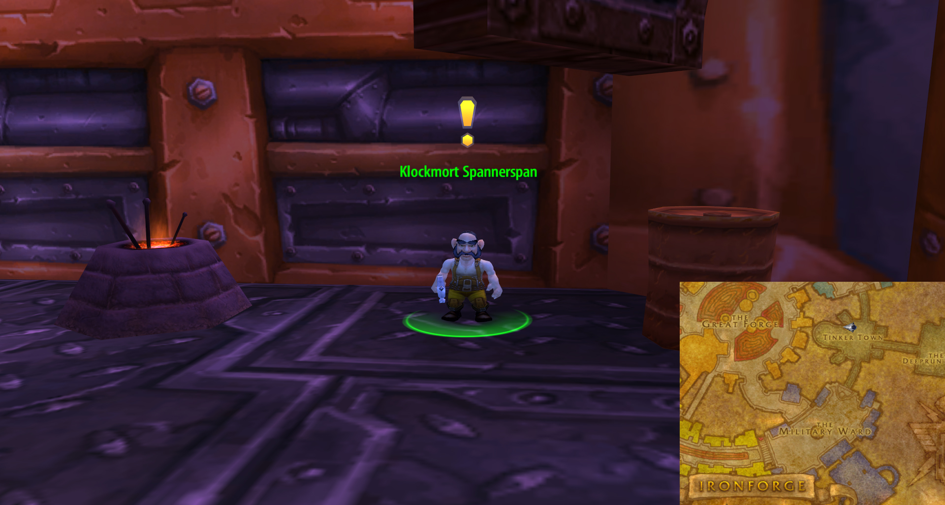 Klockmort Spannerspan